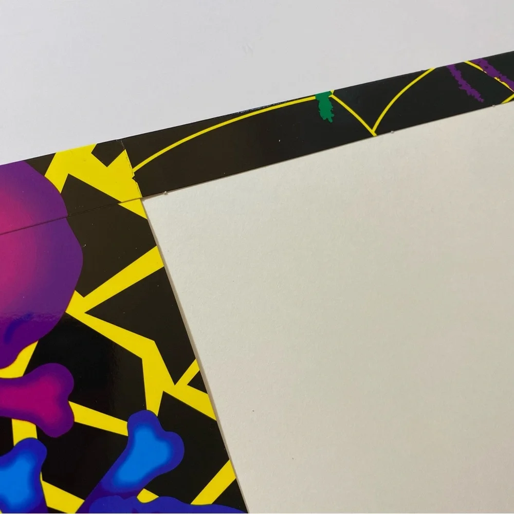 Vintage Lisa Frank Spiders & Skeletons 1 Spooky Folder